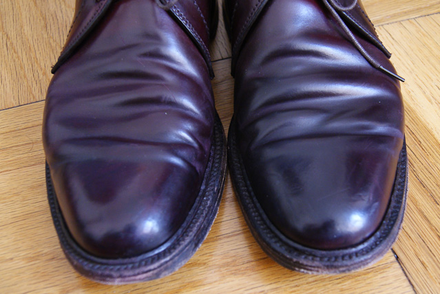 Shell cordovan shoes