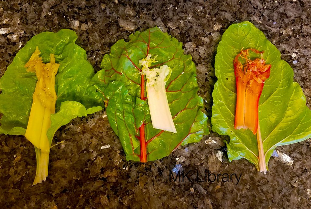 Swiss chard taste test