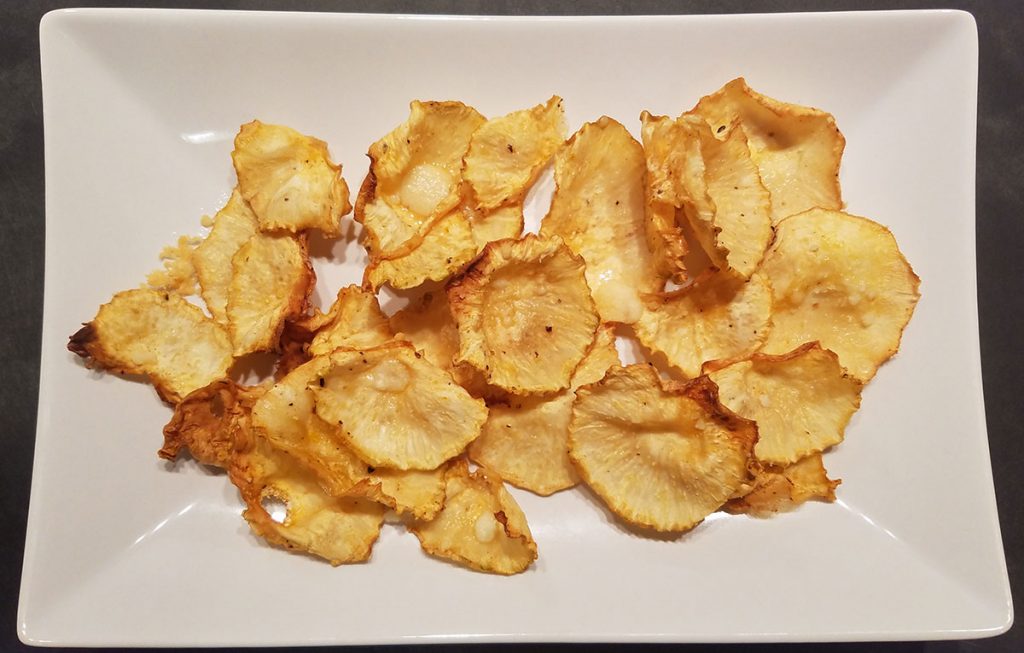 Celeriac chips