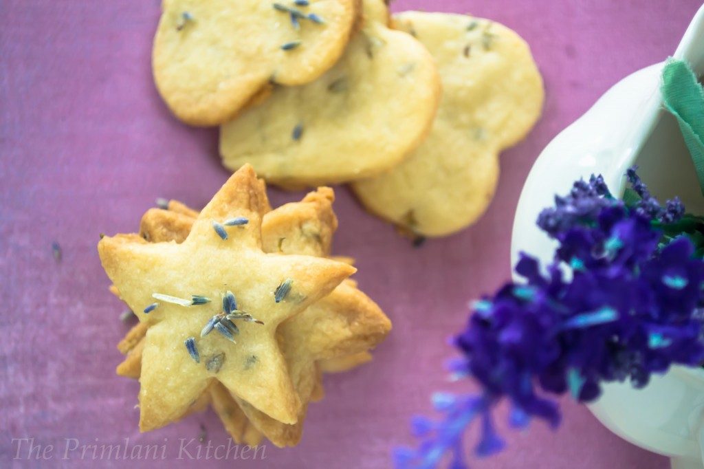 Lavender fleur de sel shortbread recipe