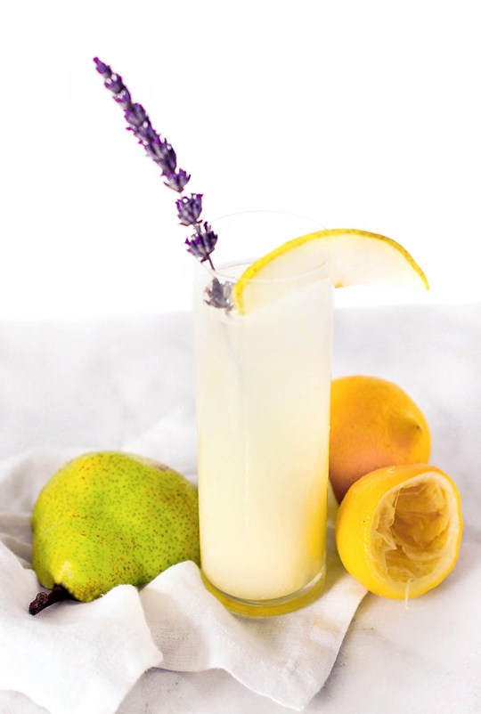 Vodka pear lavender lemonade recipe