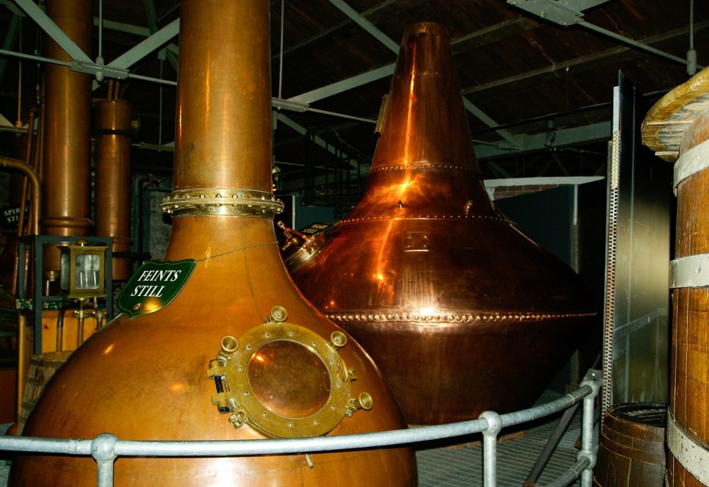 Irish whiskey still