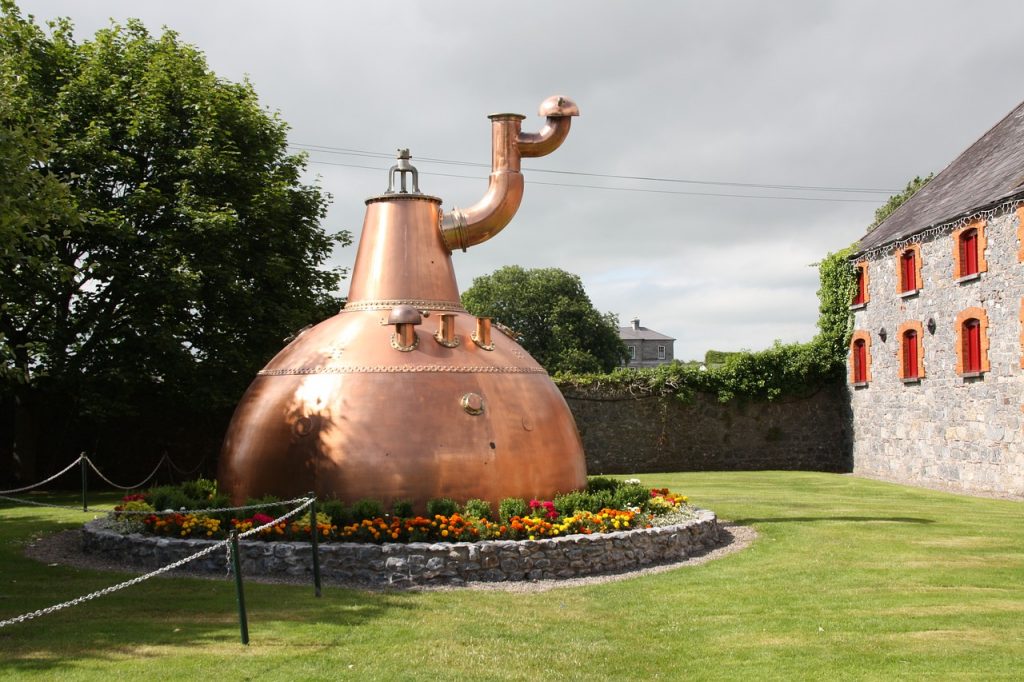 Irish whiskey distillery