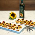 sunflower beet brushetta finished