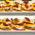 Sunflower Beet Bruschetta beets