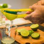 pisco sour recipe squeezing limes