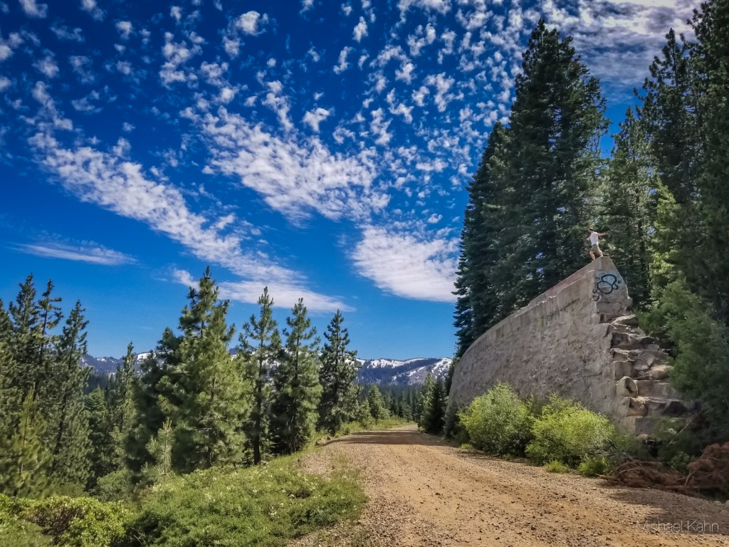 Donner pass summit tunnel hike warrior