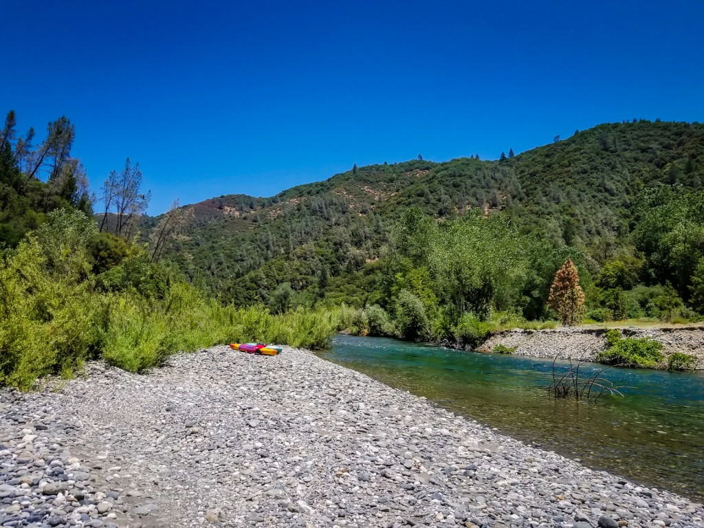 Upper lake clementine kayak private beach