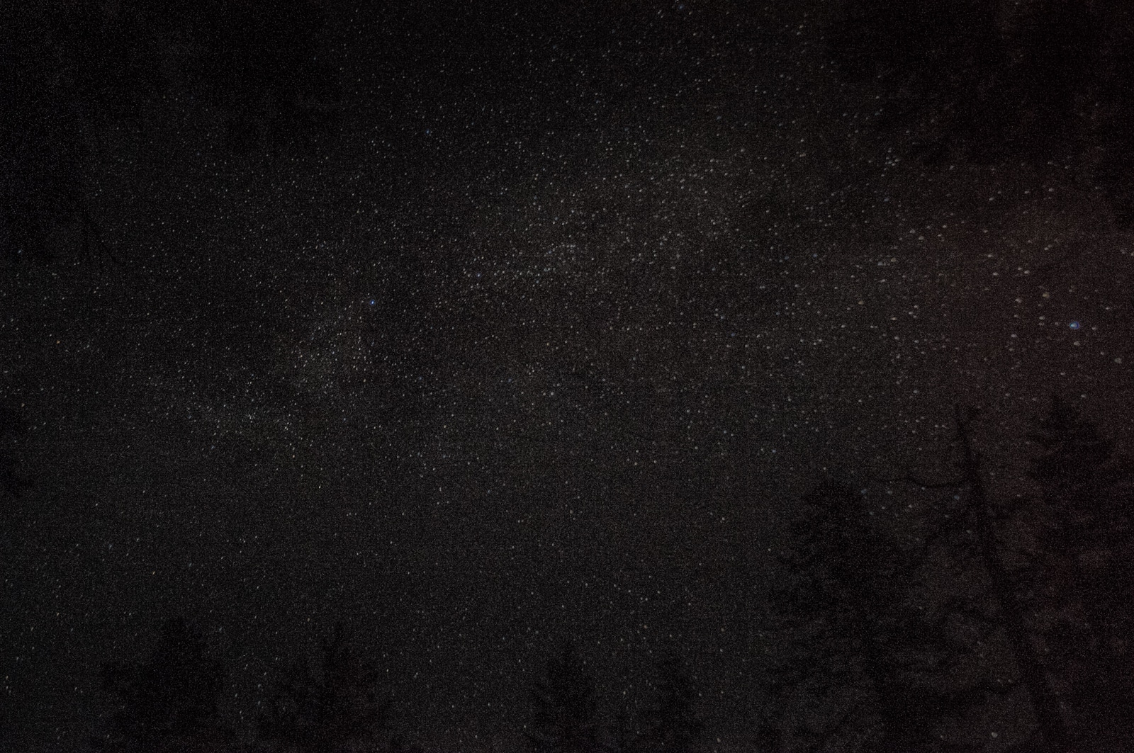 Yosemite ostrander lake star gazing