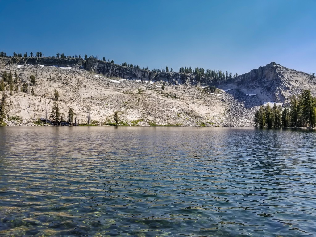 Yosemite ostrander lake view from campsite