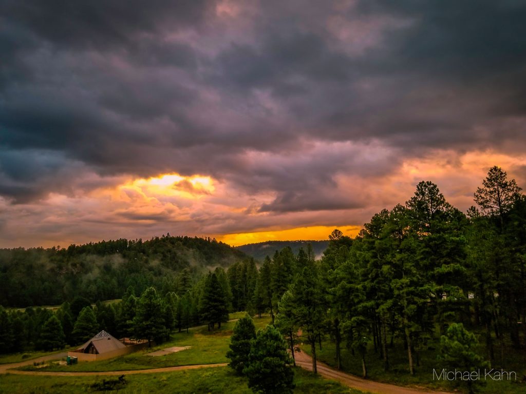 Ruidoso new mexico sunset