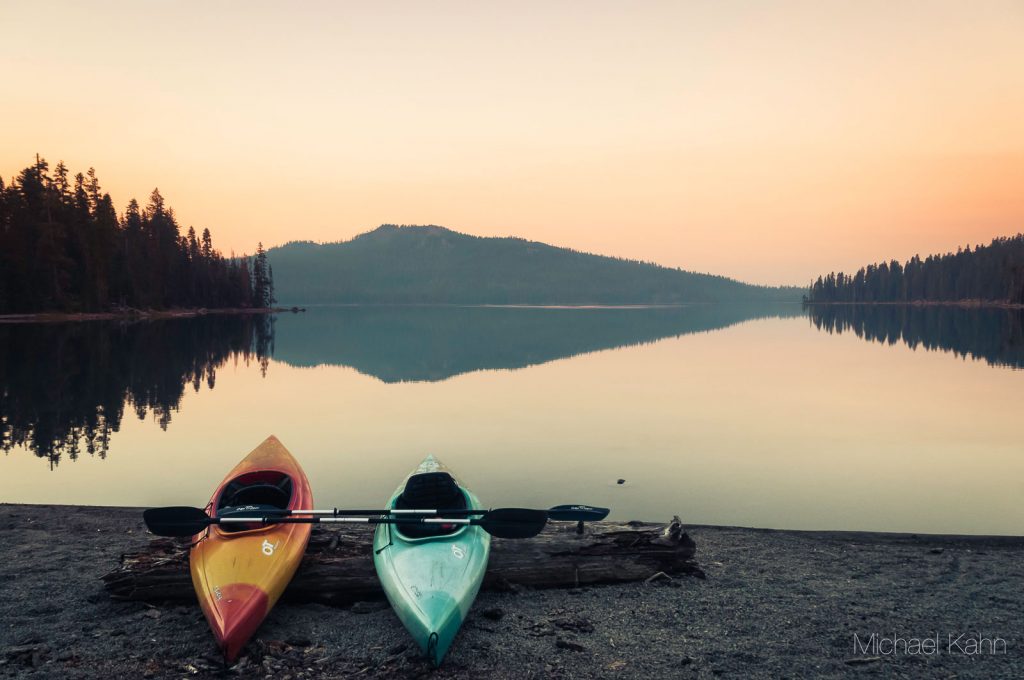 Lassen national park kayak juniper lake