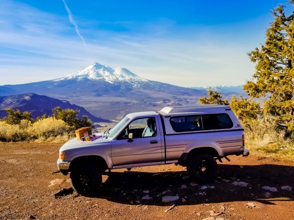 Mount shasta to crater lake - road tripping and snow hiking creminelli