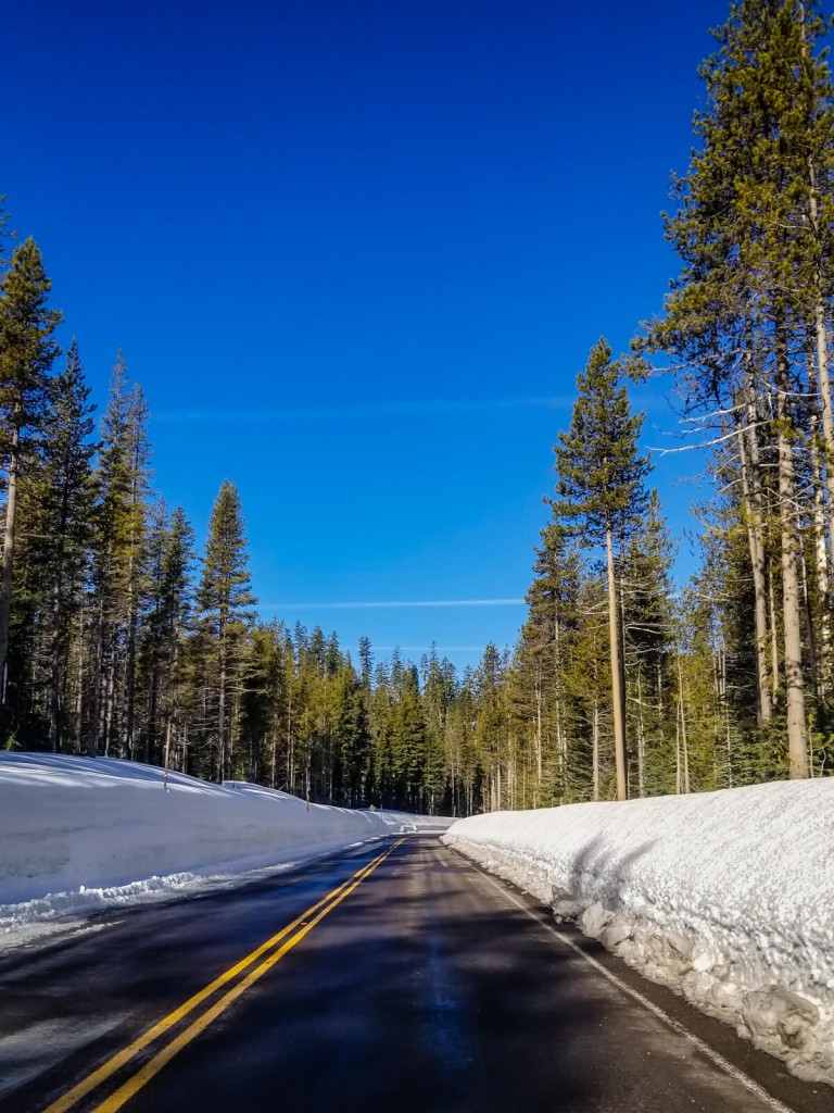 Crater lake road trip road