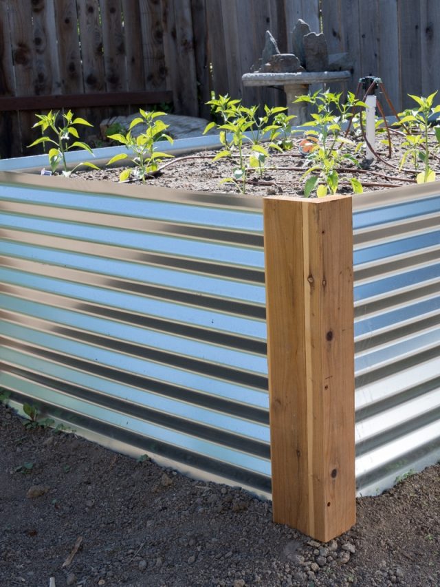 How to Build a Raised Metal Garden Bed