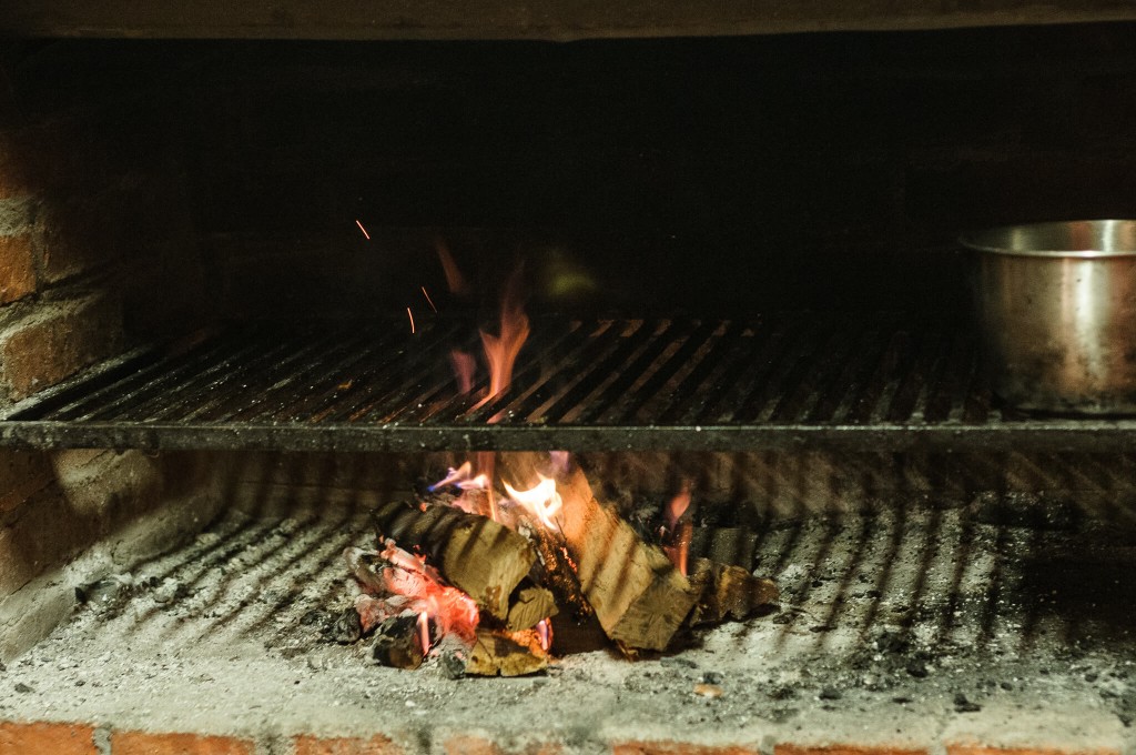 Evas kitchen brick oven