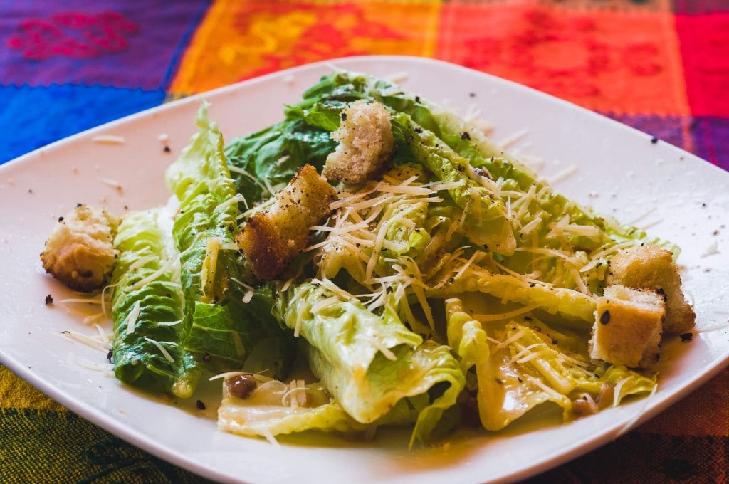 Evas kitchen caesar salad