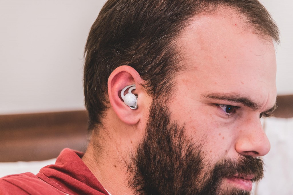 Bose sleepbuds in ear