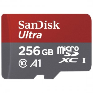Sandisk ultra 256gb microsdxc uhs-i - sdsquar-256g-gn6ma