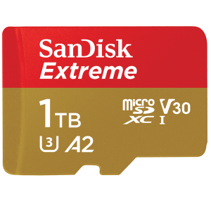 Carte mémoire SanDisk Extreme Pro SDXC 256GB 95MB/s V30 U3 SDS