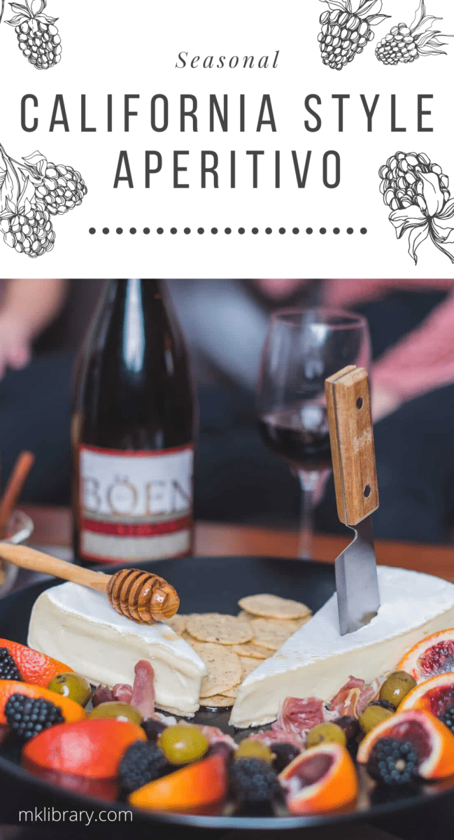 Californian aperitivo with boen pinot noir pinterest California style aperitivo recipe with pinot noir