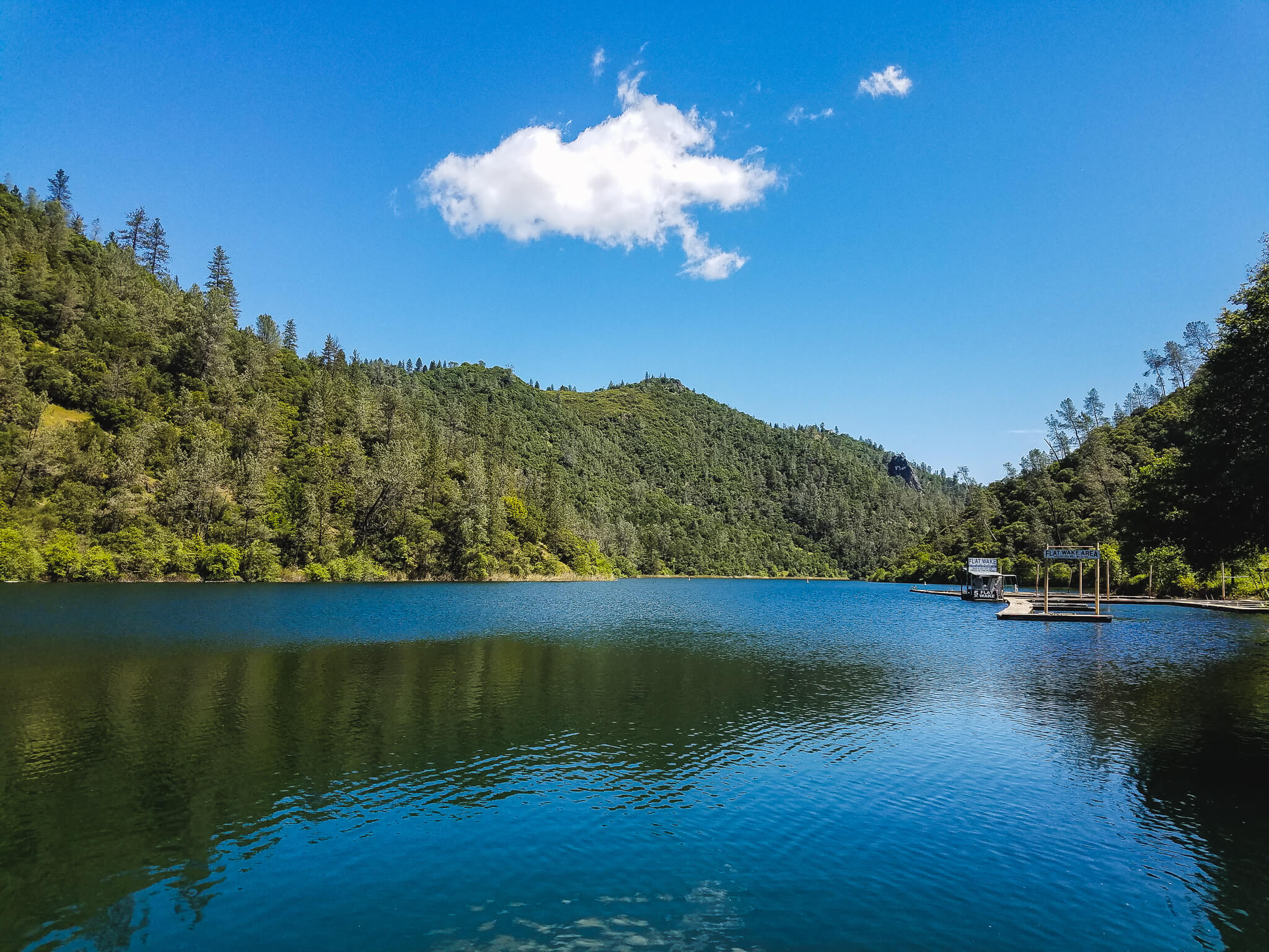 Lower Lake Clementine, California