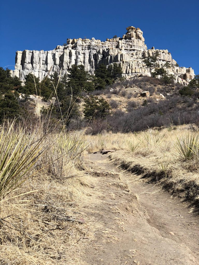 Pulpit rock park - hiking colorado springs