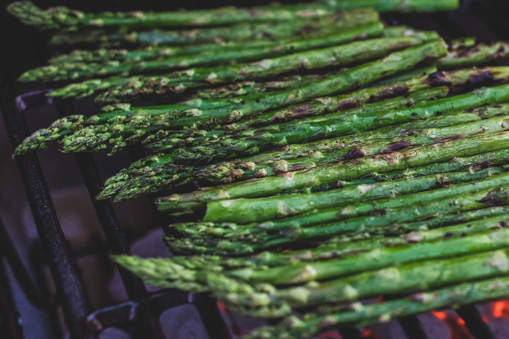 Kingsford taste of the game asparagus finished