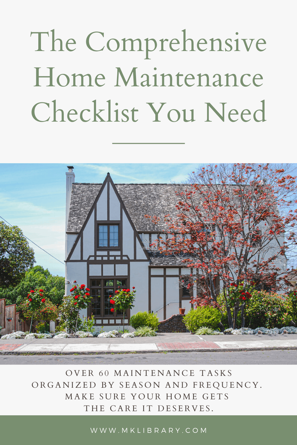 The comprehensive home maintenance checklist you need pinterest