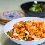 Paccheri Pasta with Summer Vegetables