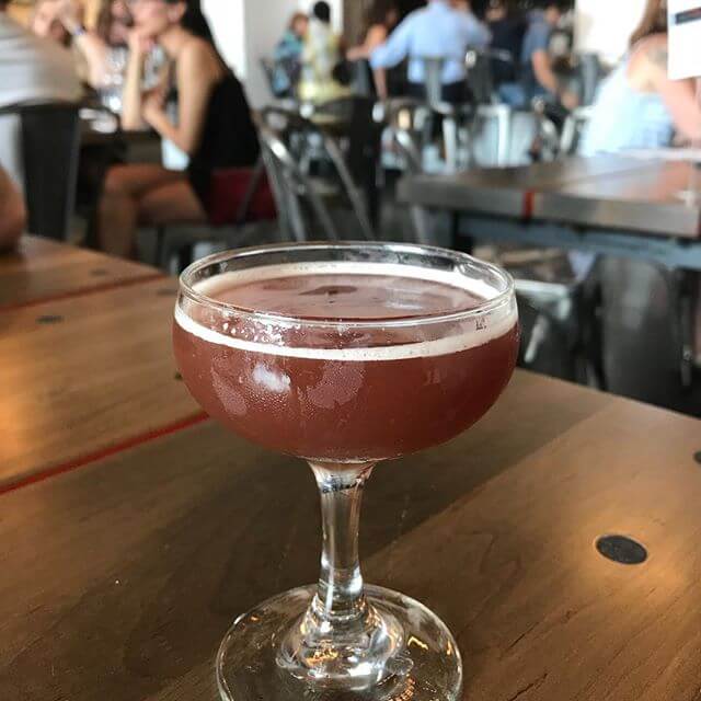 Blood and sand cocktail