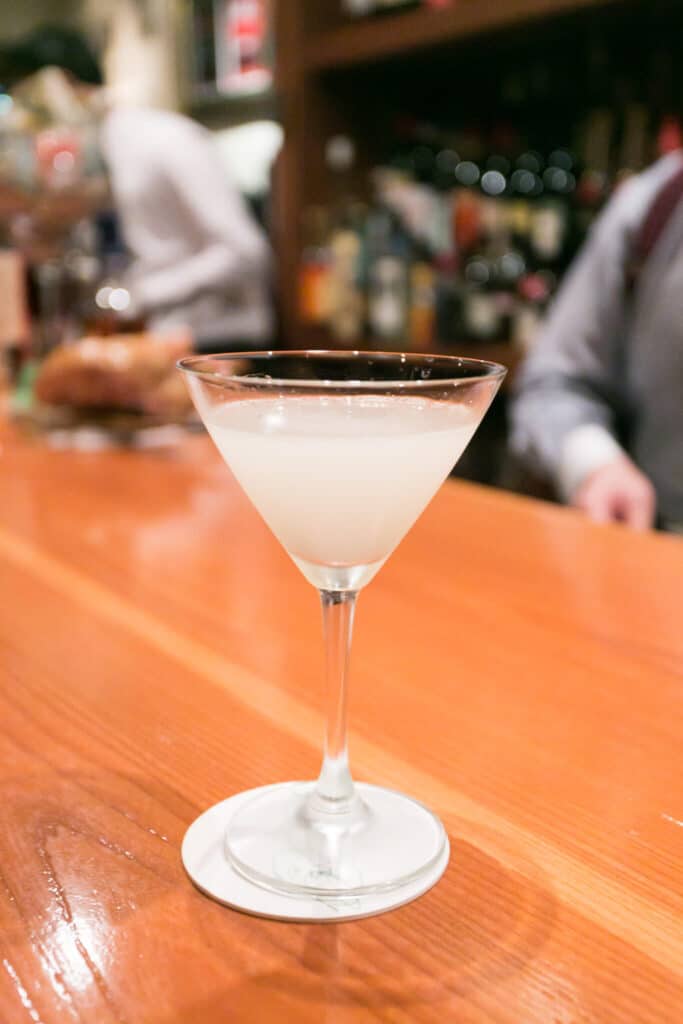 White lady cocktail