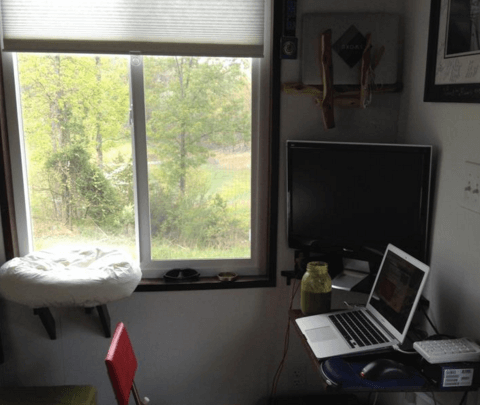Diy office for tiny house