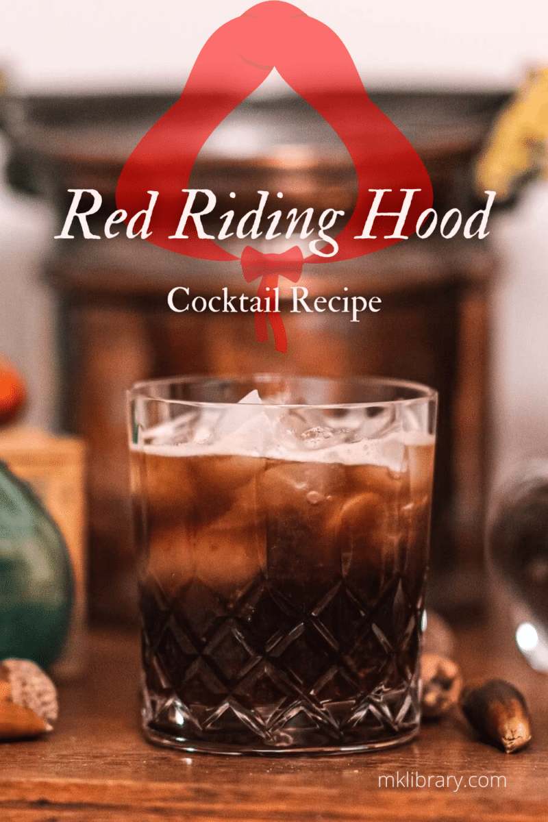 Halloween cocktail recipe red riding hood