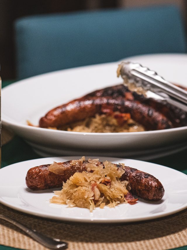 Braised Sauerkraut and Sausage Recipe Story