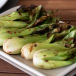 grilled bok choy