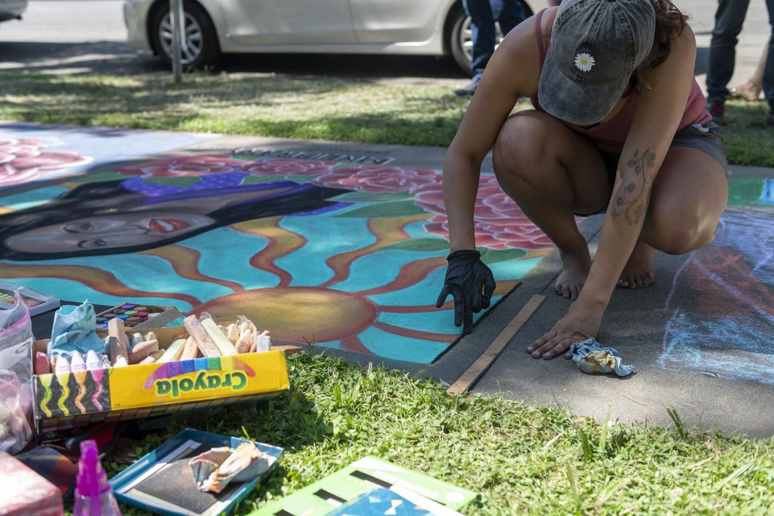 The Chalk It Up Sacramento Art Festival An Artist's Perspective MK