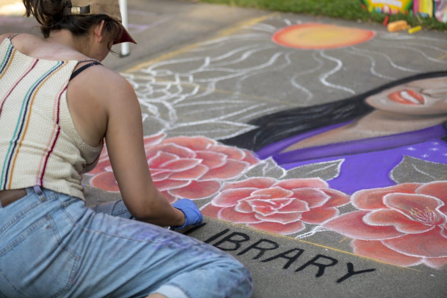 The Chalk It Up Sacramento Art Festival An Artist's Perspective MK