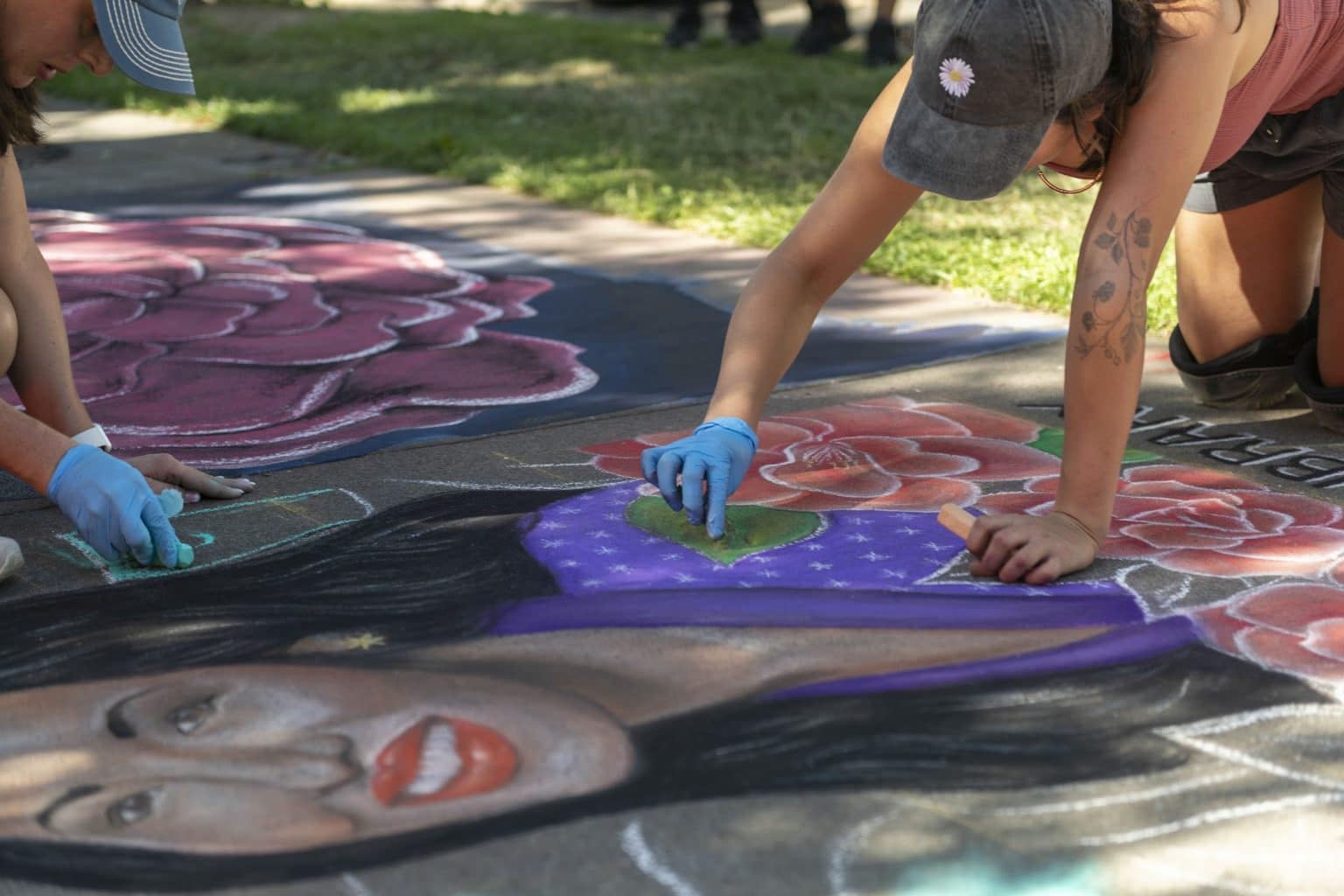 The Chalk It Up Sacramento Art Festival An Artist's Perspective MK