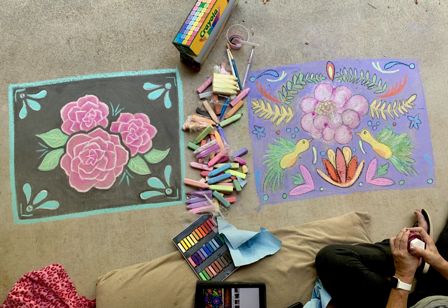 The Chalk It Up Sacramento Art Festival An Artist's Perspective MK