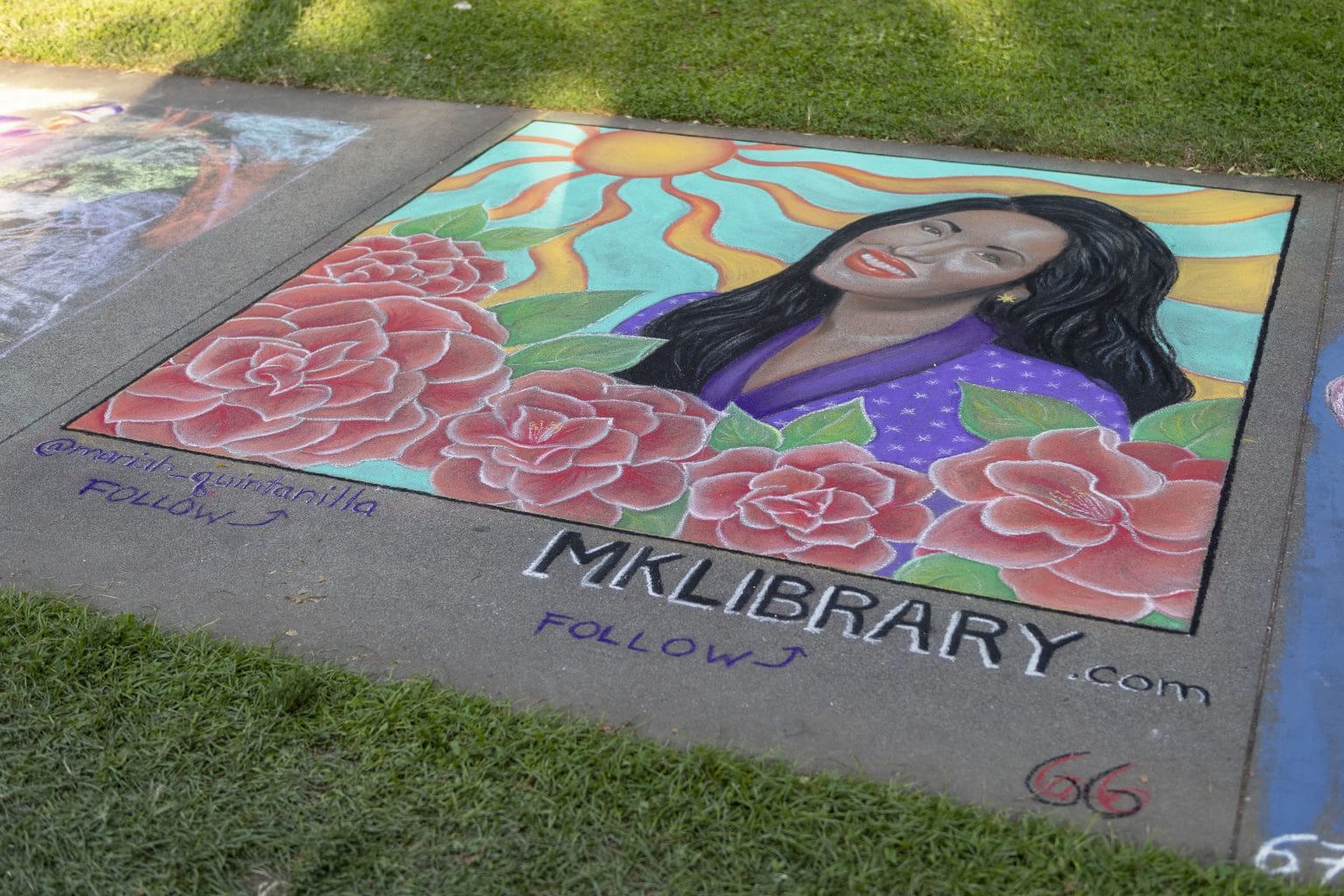 The Chalk It Up Sacramento Art Festival An Artist's Perspective MK