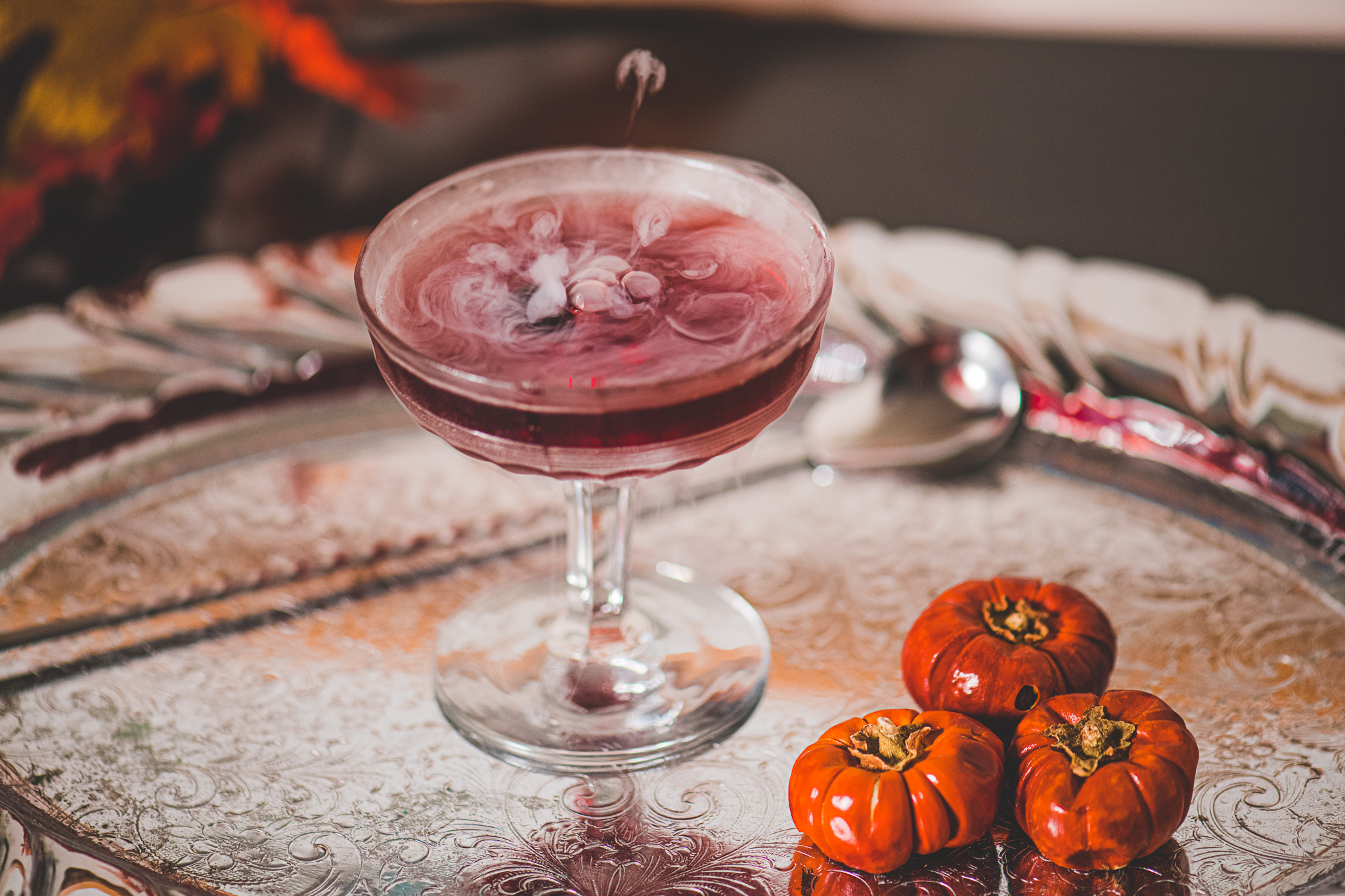 Royal haunt cocktail recipe for halloween