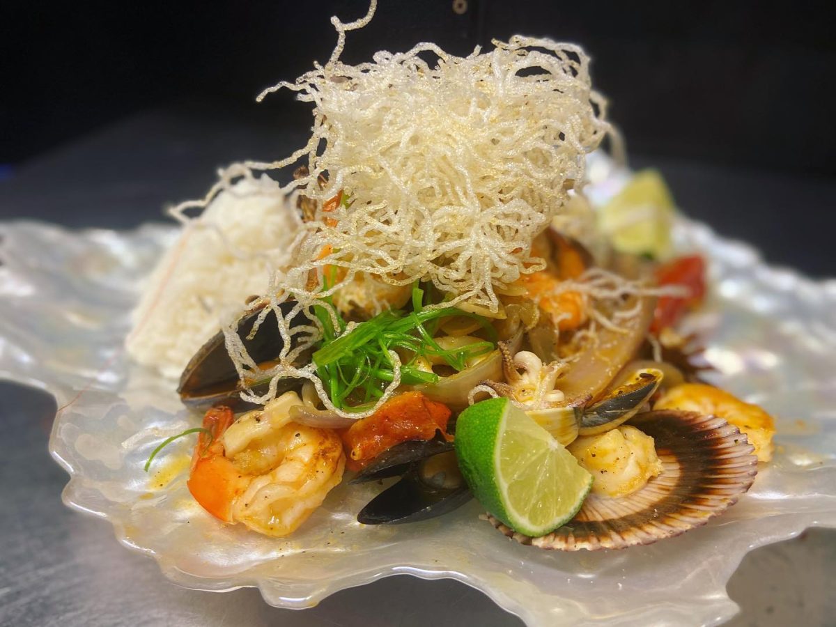 Best restaurants in slo, mistura seafood dish