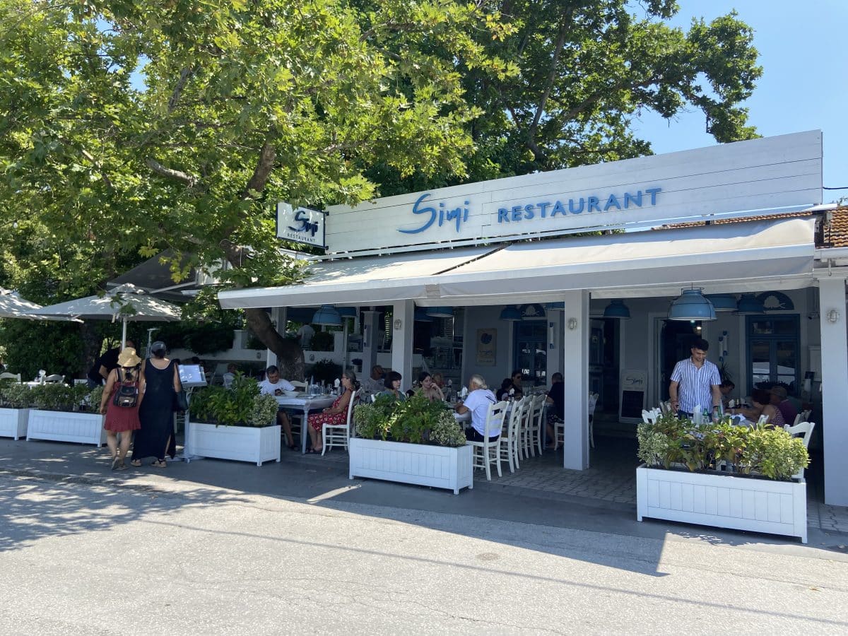 Simi restaurant in limenas, thassos