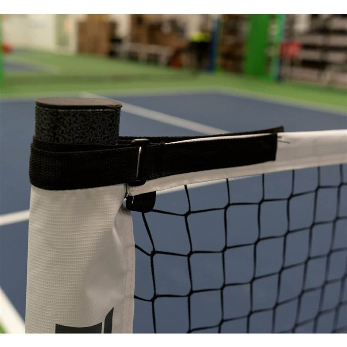 Pickleball gift guide, delux pickleball net close up