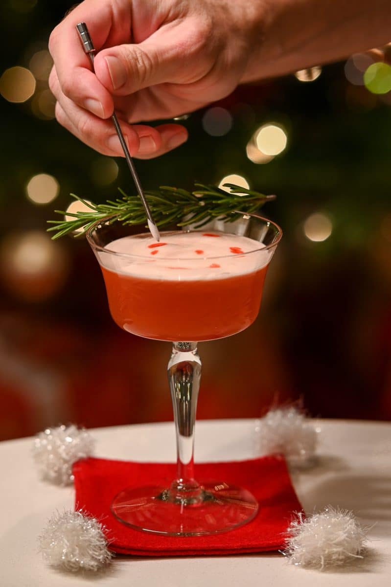 Christmas campari sour cocktail recipe pick to design bitters