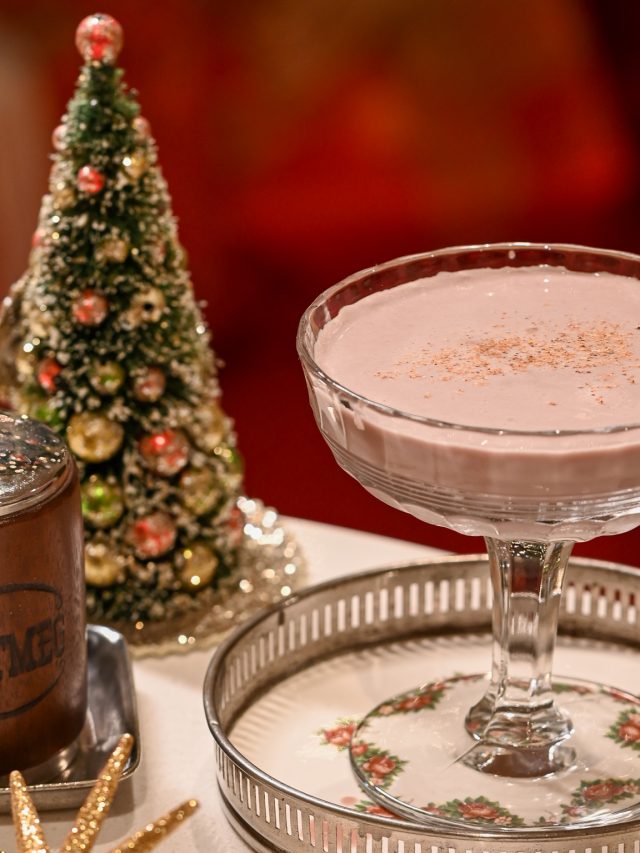 Santa's Flip cocktail