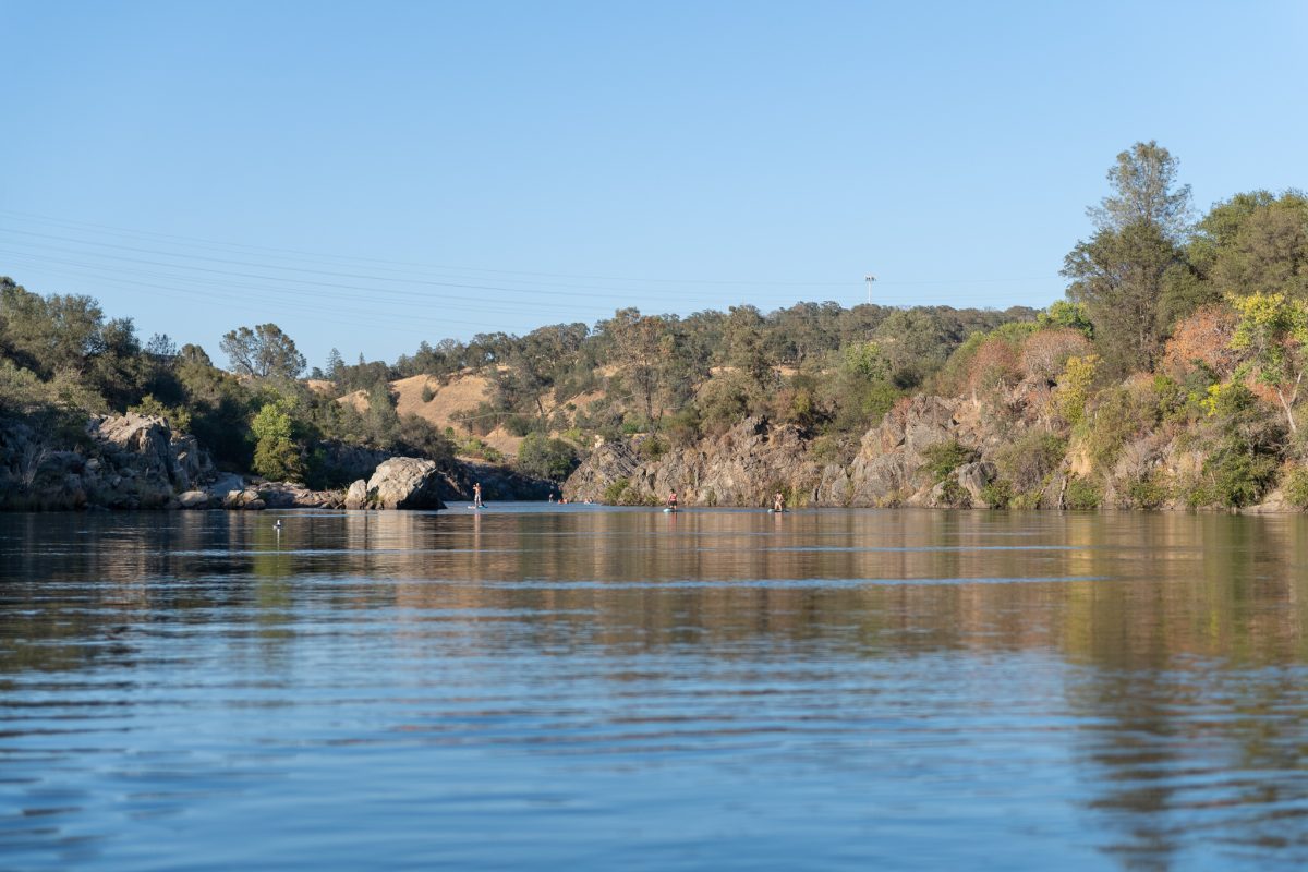 Lake natoma california paddling