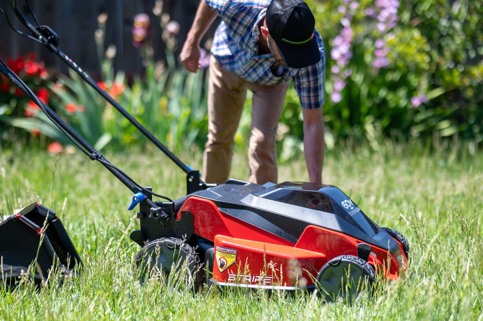 Toro summer of stripes adding bag to lawn mower