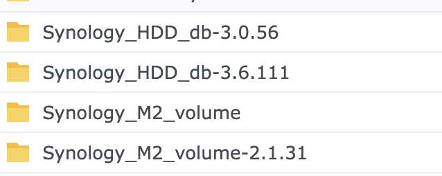 Synology nvme volume installation and setup guide script update folder location